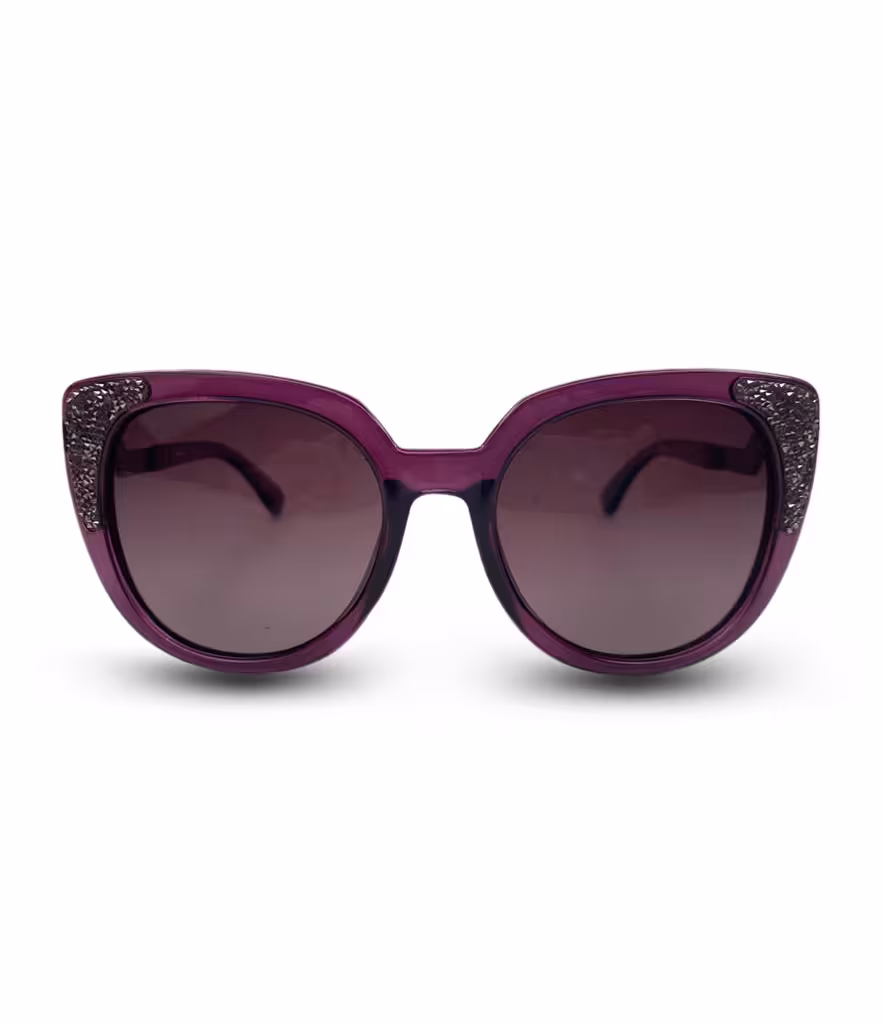 عینک آفتابی زنانه بنفش گربه ای برند ورساچه پلاریزه