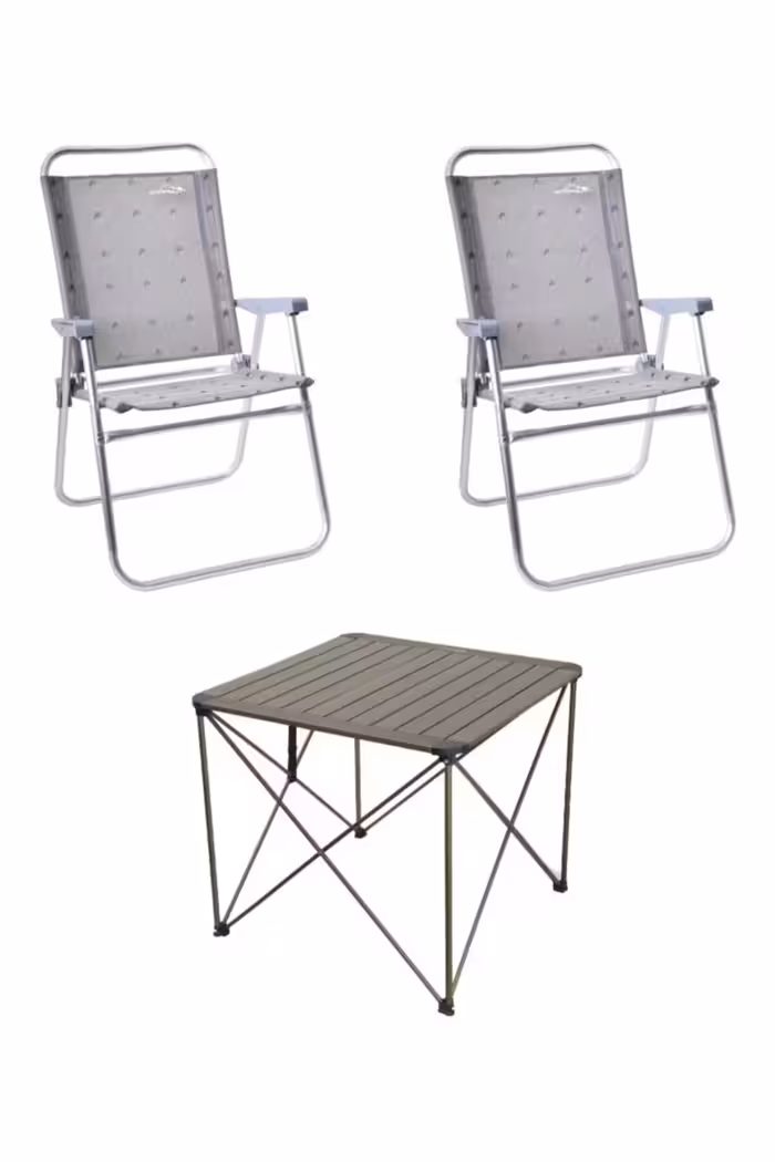 صندلی کمپ چند رنگ کمپینگ میز بزرگ   2 ساحل campout