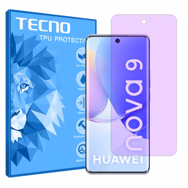 گلس هوآوی nova 9 مدل هیدروژلی آنتی پرپل برند تکنو کد S