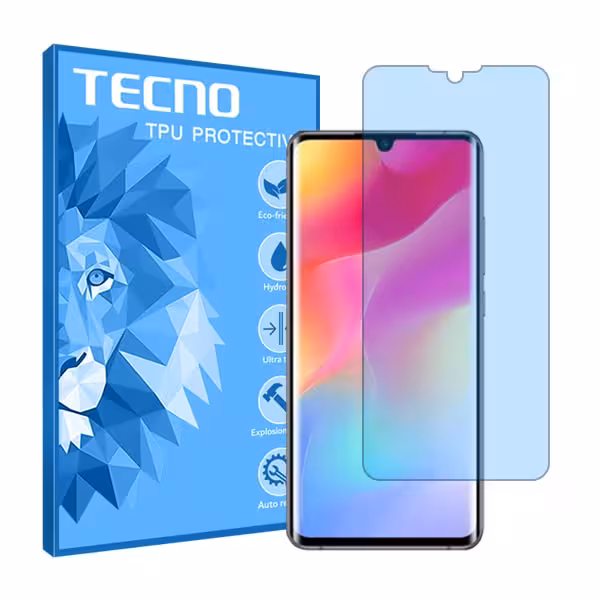 گلس شیائومی Mi Note 10 Lite مدل هیدروژلی آنتی بلو برند تکنو کد S