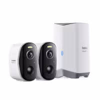 دوربین نظارتی فضای باز بیسوس Baseus Security N1 Plus 2K (پک دو عددی) با باتری 7 ماهه
