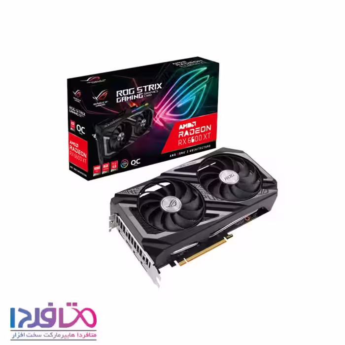 کارت گرافیک ایسوس مدل ROG STRIX RX6600XT OC 8GB