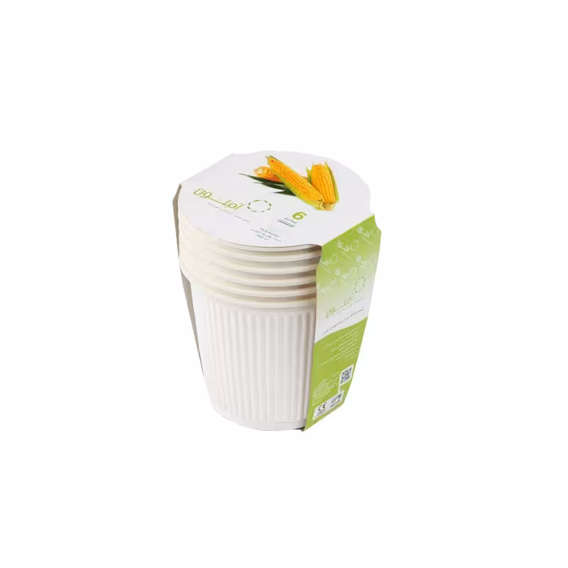 سطل 1000cc بلند آملون بسته 6 عددی