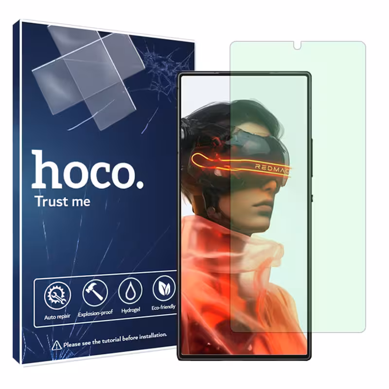 گلس زد تی ای nubia RedMagic 10 Air مدل گرین لایت برند هوکو کد S