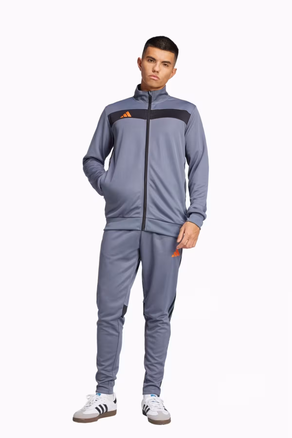 ست گرمکن مردانه تیم خدمات GRAY THYRO ES TS adidas