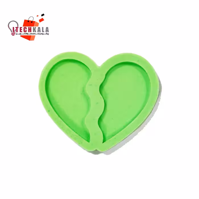 قالب قلب دو تکه مورب