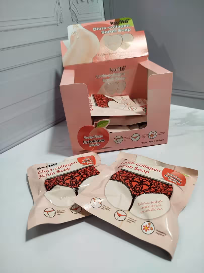 صابون اسکراب هلو کاریته