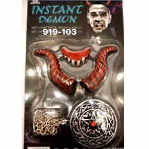 ست تل شاخ شیطان دندان و گردنبند