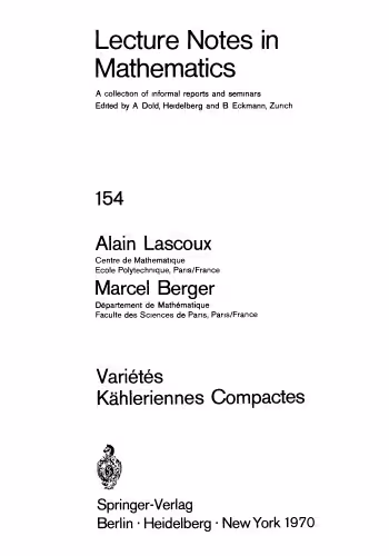 خرید و دانلود نسخه کامل کتاب Varietes Kahleriennes Compactes