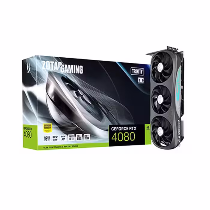 کارت گرافیک زوتاک GeForce RTX 4080 Trinity OC 16GB GDDR6