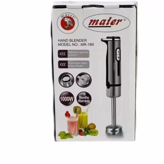 گوشت‌کوب برقی مایر مدل MR-189 | خرید Mayer Hand Blender اصل