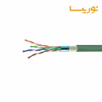 کابل شبکه با تست فلوک CAT 6 – SF/UTP -PVC سیمیا