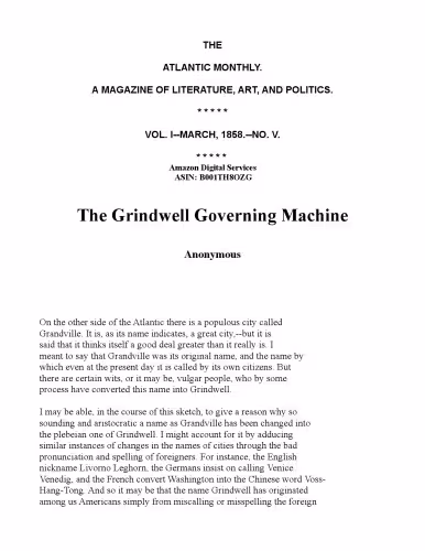 خرید و دانلود نسخه کامل کتاب The Grindwell Governing Machine