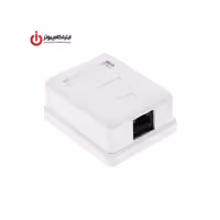 باکس و کیستون تک پورت روکار CAT5E برند دی نت