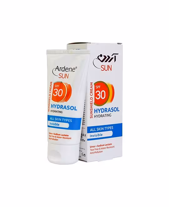 کرم ضد آفتاب بی رنگ هیدراسول SPF30 آردن 50 میلی لیتر