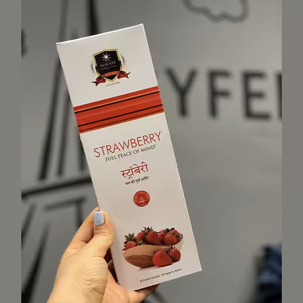 عود دست ساز توت فرنگی از برند آلاکیک