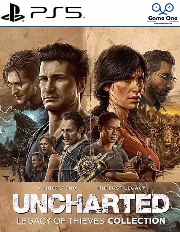 بازی UNCHARTED: Legacy of Thieves Collection برای PS5