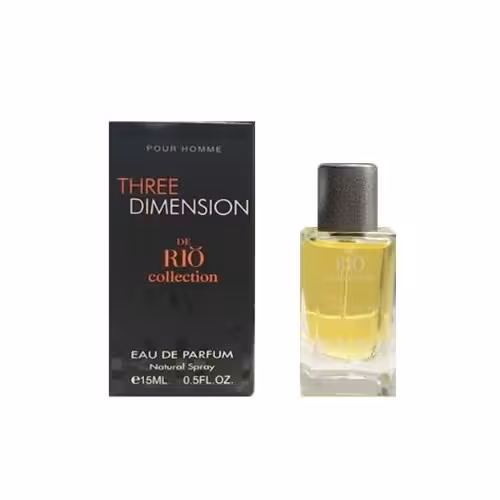 عطر ادکلن مردانه تق هرمس ریو کالکشن مدل ریو تری دیمنشن Rio Three Dimension حجم 20 میل