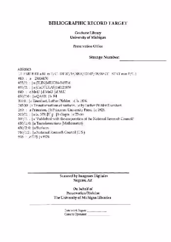 خرید و دانلود نسخه کامل کتاب Transformations of surfaces