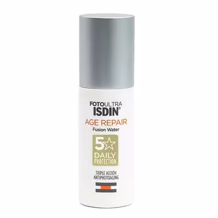 ضد آفتاب بی رنگ ضد چروک ایزدین SPF50 حجم 50 میل