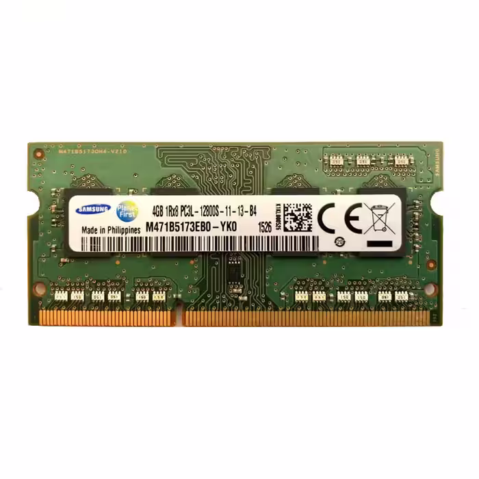 رم لپ تاپ DDR3L تک کاناله 1600 مگاهرتز CL11 سامسونگ مدل PC3L ظرفیت 4 گیگابایت | کالا مکس