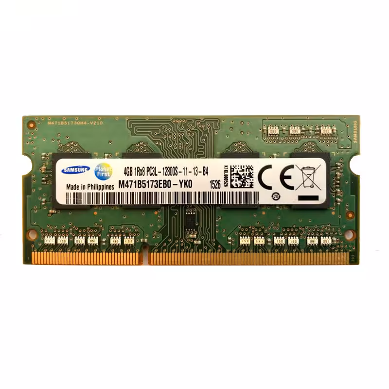رم لپ تاپ DDR3L تک کاناله 1600 مگاهرتز CL11 سامسونگ مدل PC3L ظرفیت 4 گیگابایت | کالا مکس