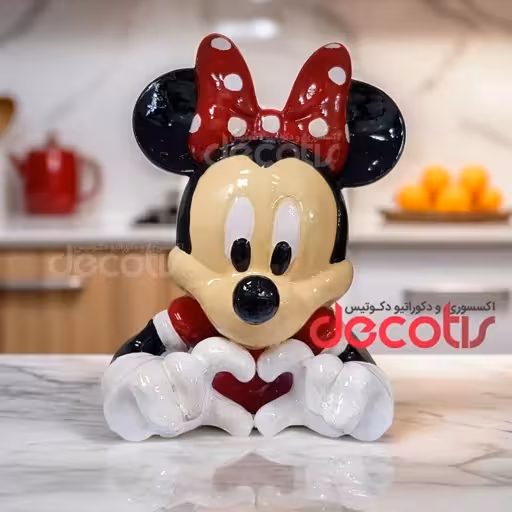 مجسمه مینی موس قلبی