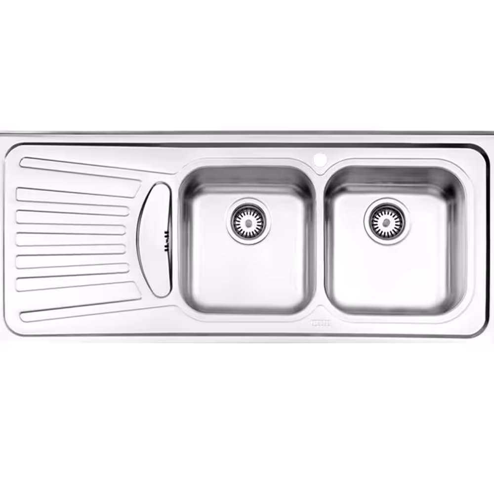 سینک استیل البرز مدل 725 روکار با عرض50