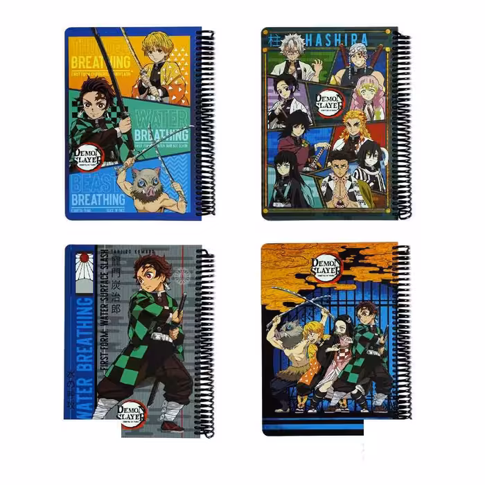 دفتر100برگ وزیری سیمی جلد سخت لانگو سری دمون کدCH-930