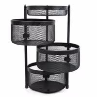 جا سیب زمینی پیاز 3.5 طبقه گرد متحرک