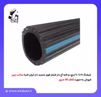 شیلنگ فشار قوی 1/4-1 اینچ، دو لایه آج دار و منجید دار