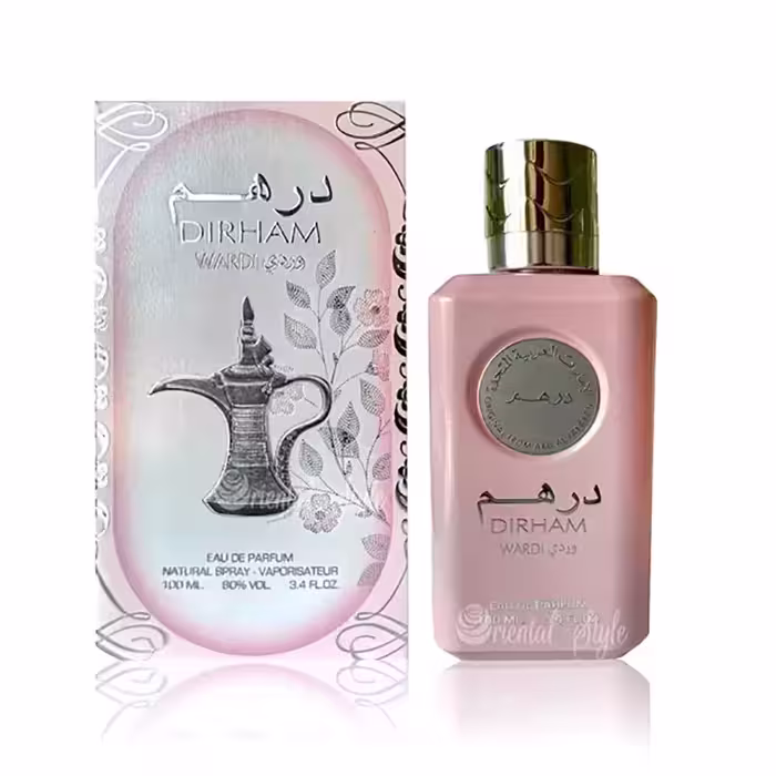 عطر ادکلن درهم وردی صورتی ارض الزعفران