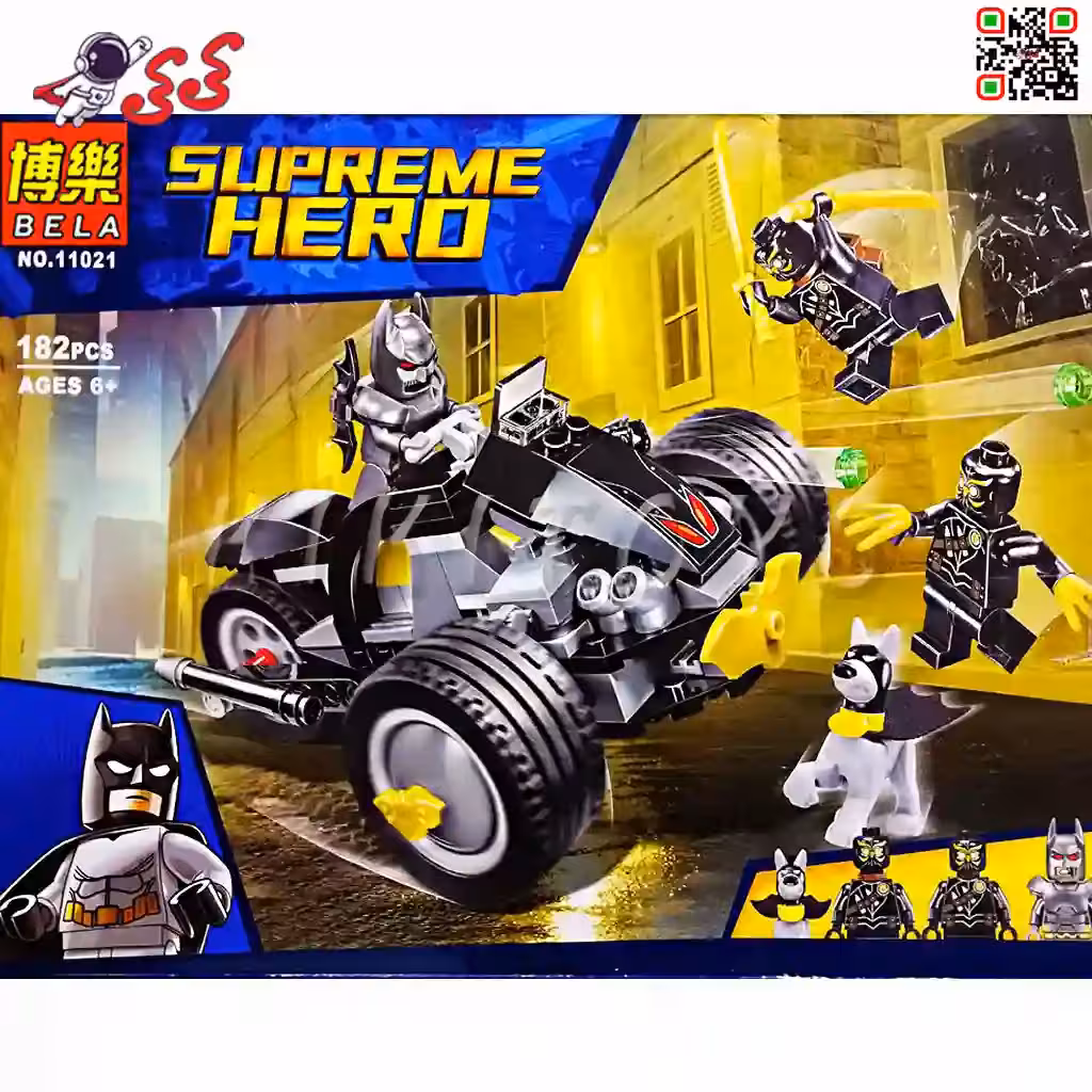 لگو ماشین بتمن برند بلا BELA 11021 Batman