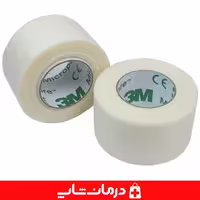 خرید چسب ضد حساسیت 3m عرض 2/5 سانت طول 9/1 متر چسب کاغذی