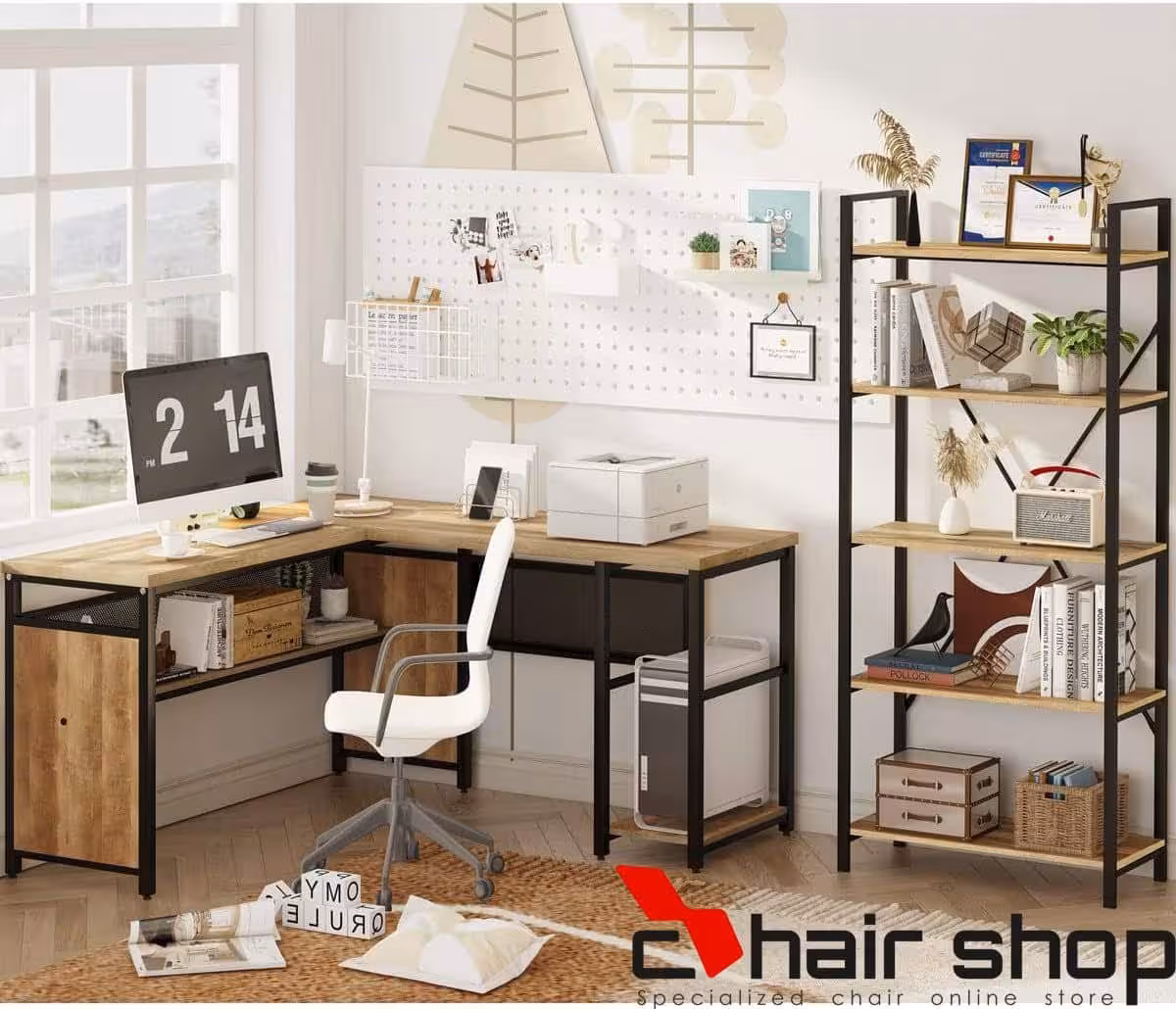 استند ویترینی چوب و فلز کد 9761