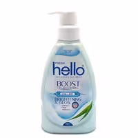 کرم پمپی آلوئه ورا هلو فرش حجم 370 میلی لیتر | Hello Fresh Aloevera Cream 370 ml