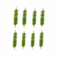 فرچه یدک جارو دستی مدل چرخ دار بسته 6 عددی کد 8326