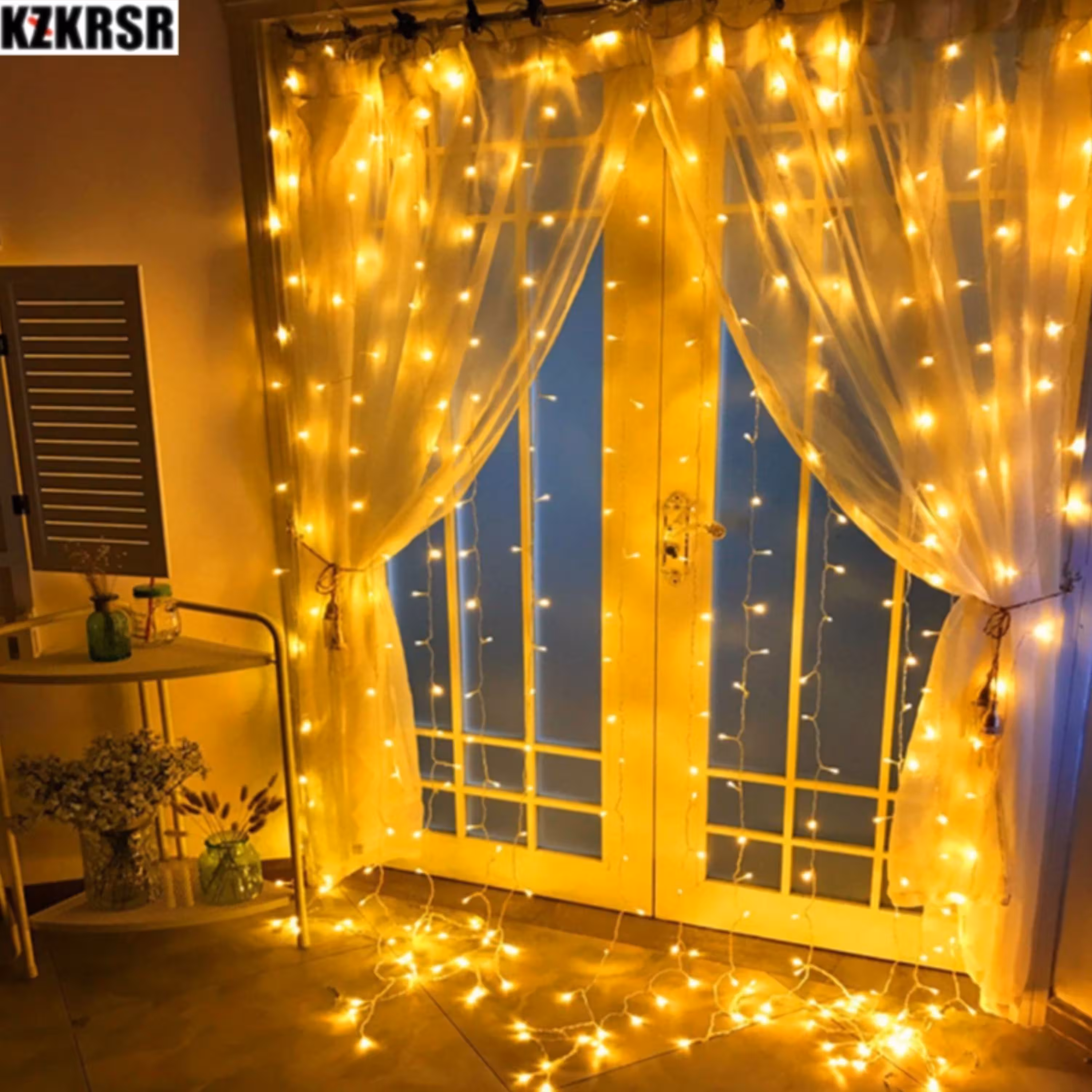 پرده نوری ال ای دی-  -پرده آویز