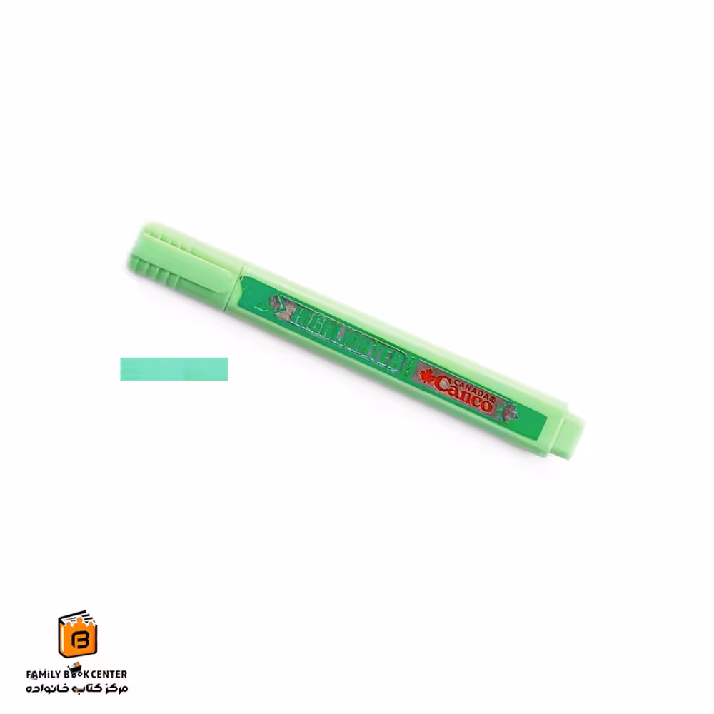 هایلایتر قلمی سبز پاستلی کنکو (Canco)