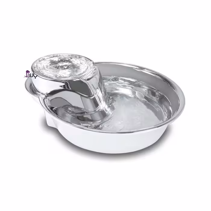 ظرف آبخوری اتوماتیک استیل مخصوص سگ و گربه (4 لیتری)