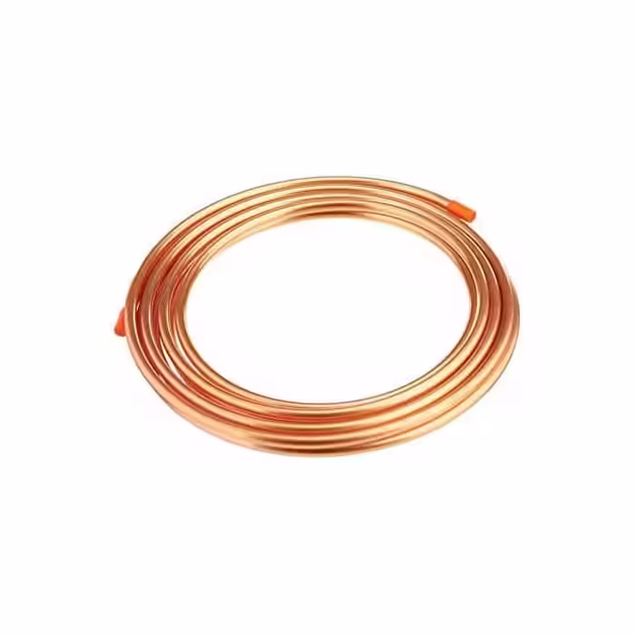 لوله مسی کولرگازی سایز 1/2 ضخامت 0.75 (طول 7متر 35 سانت)