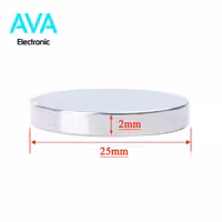 آهنربای نئودیمیوم 2*25 میلی متر