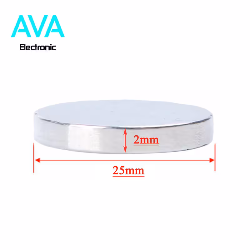 آهنربای نئودیمیوم 2*25 میلی متر