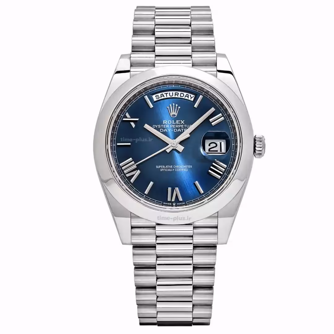 ساعت رولکس مدل Day-Date صفحه سرمه ای کیفیت Yz