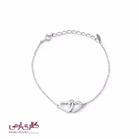 دستبند نقره قلب ES_8557