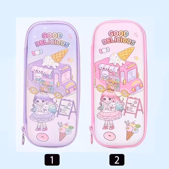 جامدادی فانتزی سه بعدی طرح کندی شاپ