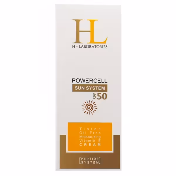 کرم ضدآفتاب رنگی فاقد چربی اچ لابراتوریس SPF 50 حجم 50 میلی لیتر | H-Laboratories Sun Screen Tinted Cream Spf 50