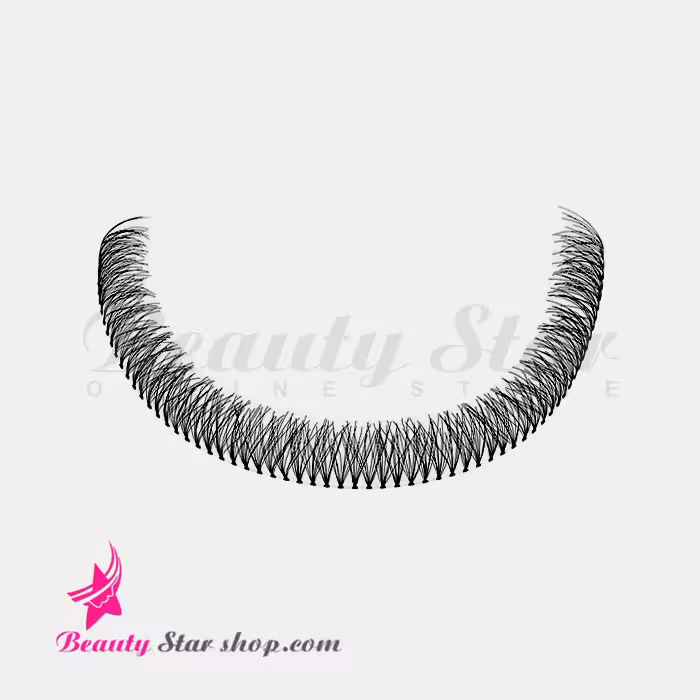 مژه ریسه ای مو طبیعی فر D دوو سایز 10 میلی متر