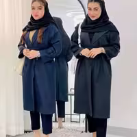 مانتو دانشجویی مدل تینا کد 100349
