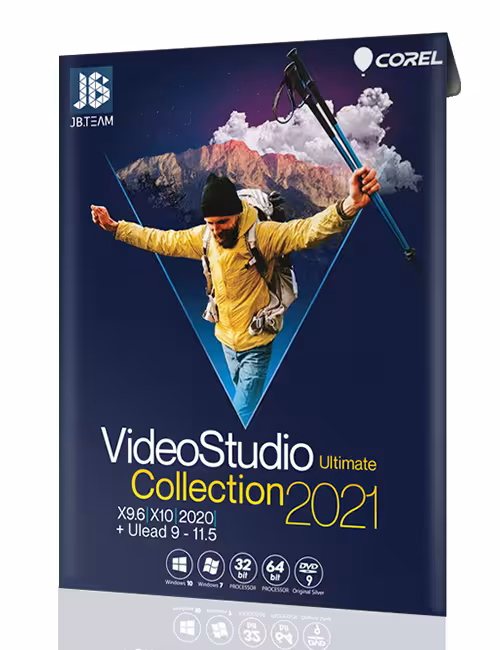 مجموعه نرم افزار Corel Video Studio 2021 جی بی